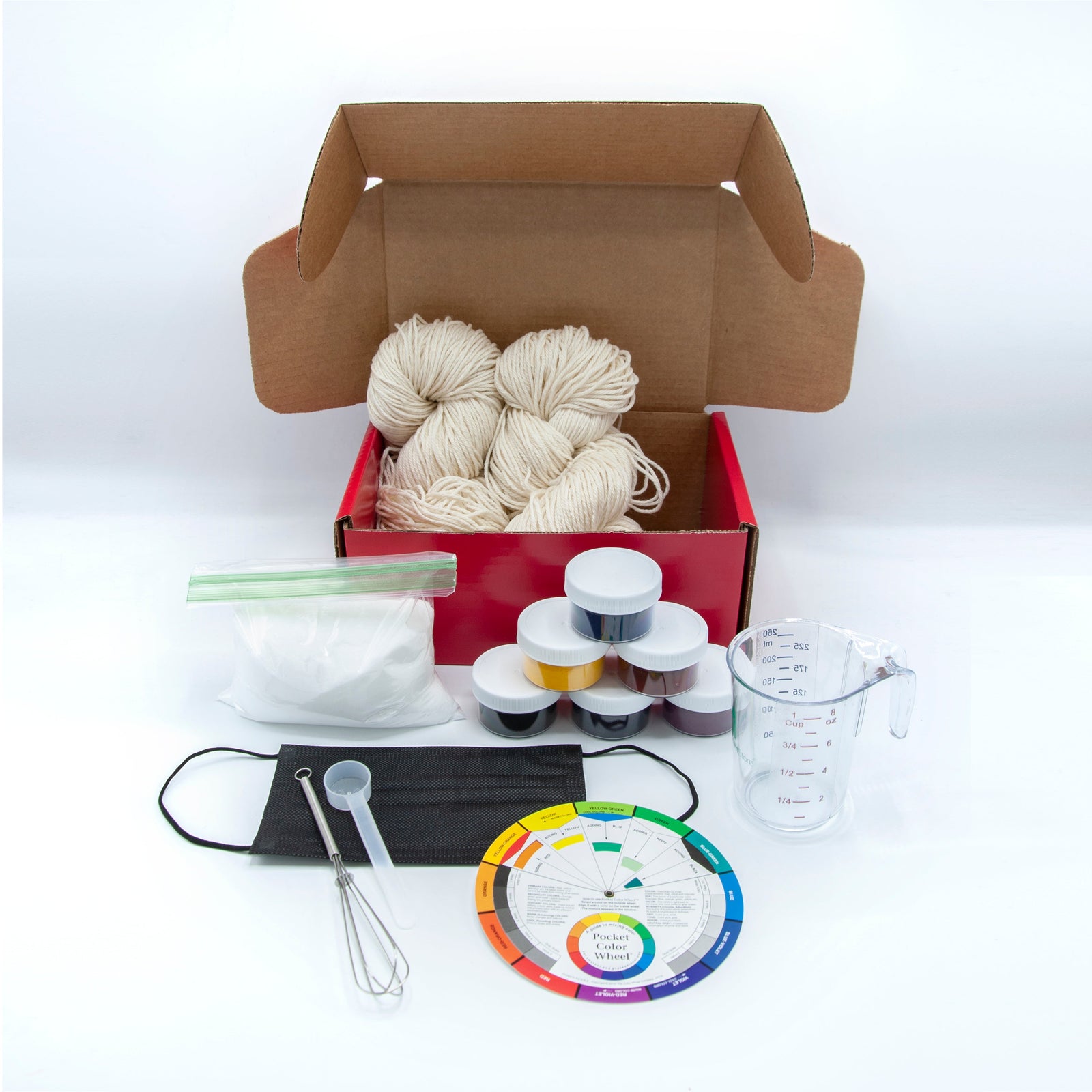 At Home Dye Kits & Undyed Yarn